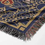 Samurai Woven Tapestry Throw Blanket – Stylish Throw, Room & Home Decor, Anime Fan Gift - Image 6