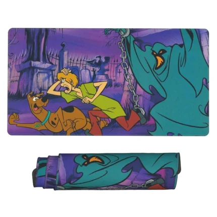 This Scooby-Doo mouse pad is a cute cartoon-themed desk mat, perfect for kids’ rooms, gaming setups, or themed decor. A fun gift for fans of the classic series.