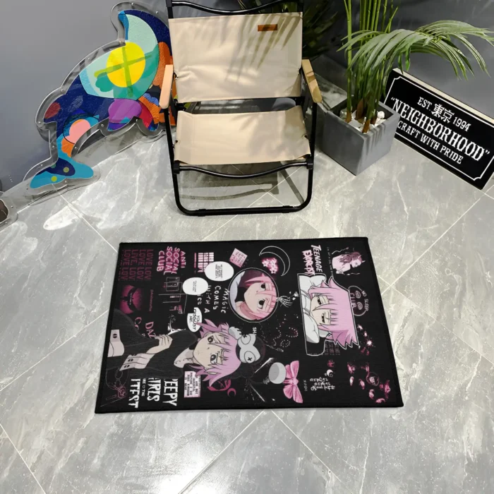 Crona Rug – Unique Floor Mat, Great Gift for Otaku Fans - Image 3