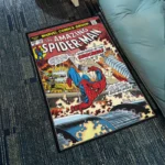 Spider Comic Cover Area Rug – Stylish Rug for Boys Room or Gaming Setup - Image 2