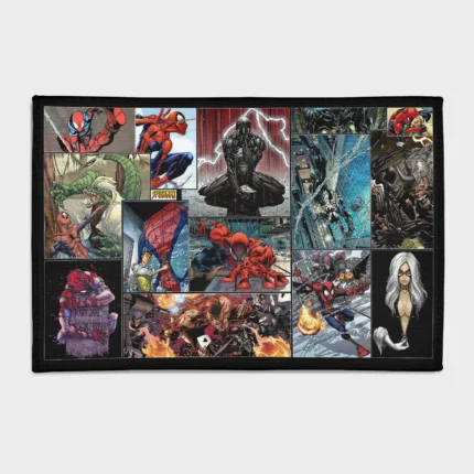 For fans of *Spider-Man*, this comic-inspired rug is the perfect addition to your bedroom or as fan merch. Its vibrant design brings the superhero’s world to life, adding a cool touch to any space.