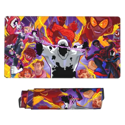 This Spider-Man mouse pad is a cool superhero-themed desk mat, perfect for gaming rooms, otaku setups, or collector displays. Ideal for fans of the web-slinger.