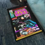 SW Comic Cover Rug – Epic Sci-Fi Rug for Gaming Room or Collector’s Gift - Image 2