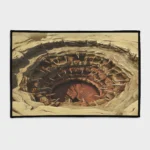 Embrace the desert planet of Tatooine with this *Sarlacc Pit* rug. Perfect for gaming rooms or sci-fi fan decor, it adds a unique and iconic *Star Wars* element to your space, perfect for fans of the franchise.