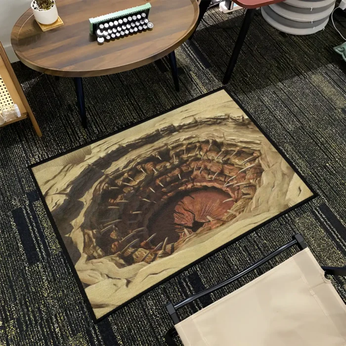 Sarlacc Pit Rug – Cool Star Wars Carpet for Gaming Room or Sci-Fi Fan Decor - Image 2