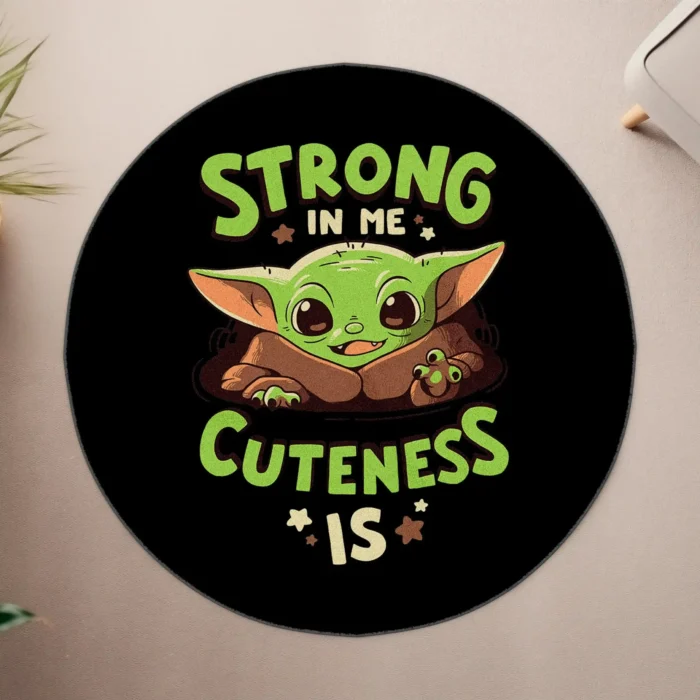 Mater Round Rug – Epic Sci-Fi Rug for Otaku Room or Jedi Fan Setup - Image 4