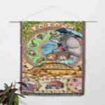 Totoro Woven Tapestry Throw Blanket – Collectible Wall Art, Room & Home Decor - Image 2
