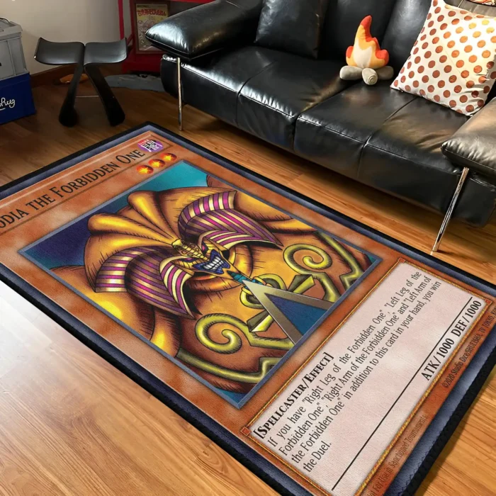 YGO Card Exodia the Forbidden One Rug – Cool Wall Hanging, Unique Gift - Image 2