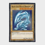 Bring the legendary *Blue Eyes White Dragon* into your space with this cool rug. Perfect for your game room or as a gift, it adds an iconic and powerful touch to your decor.