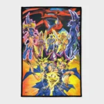 Bring the world of *Yu-Gi-Oh!* into your bedroom or gaming room with this unique YGO rug. It’s perfect for any fan, adding a bold and iconic touch to your space.