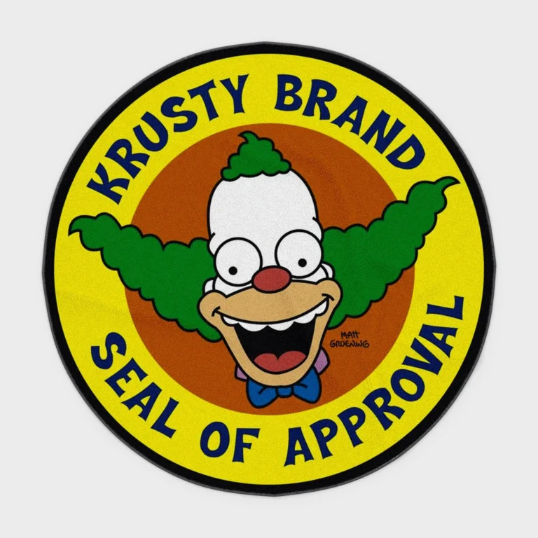 Inject some humor into your space with this clown round rug. Its vibrant design and playful character make it perfect for any room, fan collection, or as a quirky piece of merchandise for collectors.
