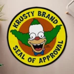 Clown Round Rug – Funny Character Rug for Room or Merch - Image 4