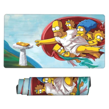 This Simpson mouse pad is a fun cartoon-themed desk mat, ideal for kids’ rooms, gaming desks, or fan setups. A playful gift for collectors and fans.