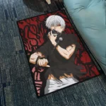 Ken Kaneki Rug – Cool Carpet, Gift for Boys Gaming Rooms - Image 2