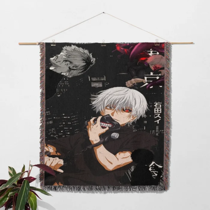 Ghoul Woven Tapestry Throw Blanket – Cozy Throw, Room Decor & Wall Rug, Perfect for Home - Image 2