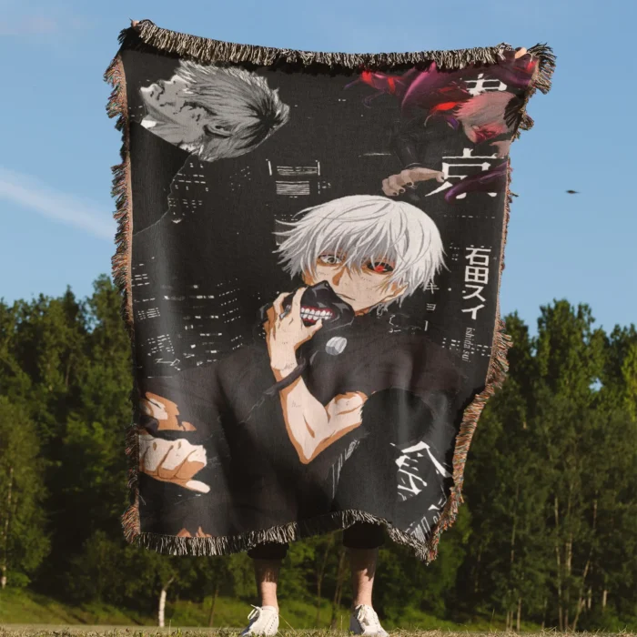 Ghoul Woven Tapestry Throw Blanket – Cozy Throw, Room Decor & Wall Rug, Perfect for Home - Image 4