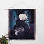 Ghoul Cover Woven Tapestry Throw Blanket – Stunning Wall Art, Room & Home Decor, Great for Merch Collections - Image 2