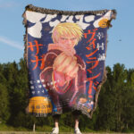 Vinland Saga Anime Woven Tapestry Throw Blanket – Bold Wall Art, Room & Home Decor, Perfect Gift & Collectible - Image 4