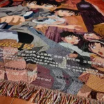 Case Closed Anime Woven Tapestry Throw Blanket – Retro Wall Art, Cozy Room Decor, Collectible Accent - Image 7