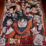 DBZ Anime Woven Tapestry Throw Blanket – Fun Wall Art, Unique Room Decor, Collectible Merch - Image 6
