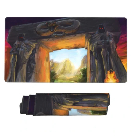 This World of Warcraft Dark Portal mouse pad is a cool desk mat, perfect for otaku setups, gaming desks, or fantasy-themed rooms. A unique fan gift.