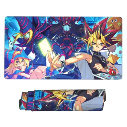 This Yu-Gi-Oh mouse pad is a unique anime-themed desk mat, perfect for gaming setups, otaku bedrooms, or card game fans. A great gift for anime lovers.