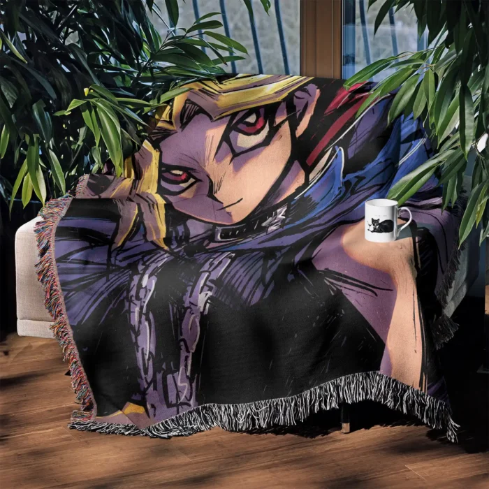 YGO Woven Tapestry Throw Blanket – Collectible Wall Art, Room & Home Decor - Image 3