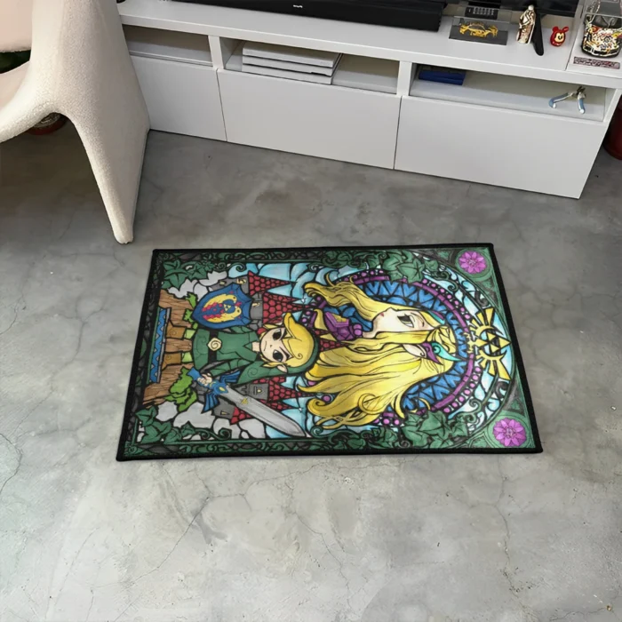 Wind Waker Rug – Cute Zelda Rug for Kids Room or Nostalgic Decor - Image 3
