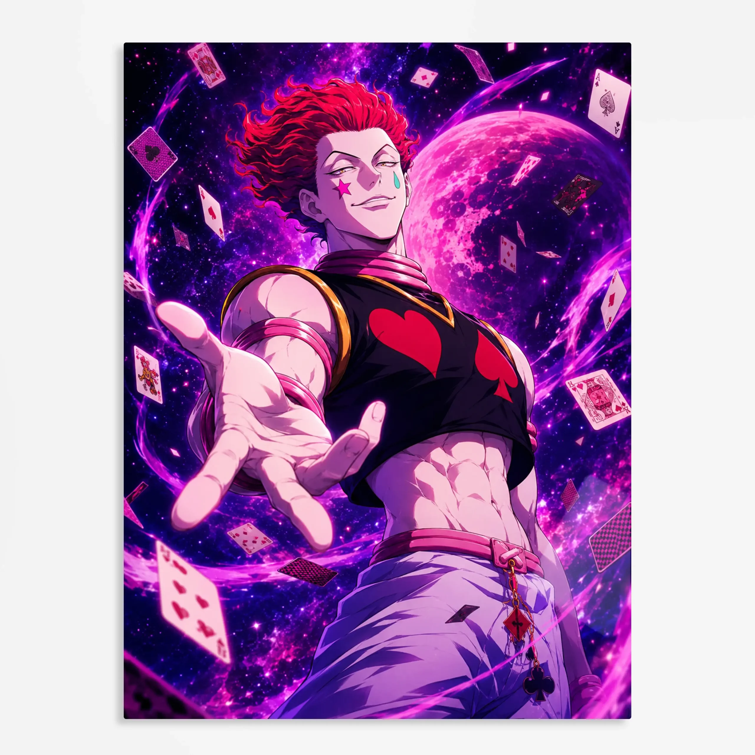 anime metal poster (101) s1 Anime Metal Poster Wall Art
Decor - Card Trick Magician - Image 1