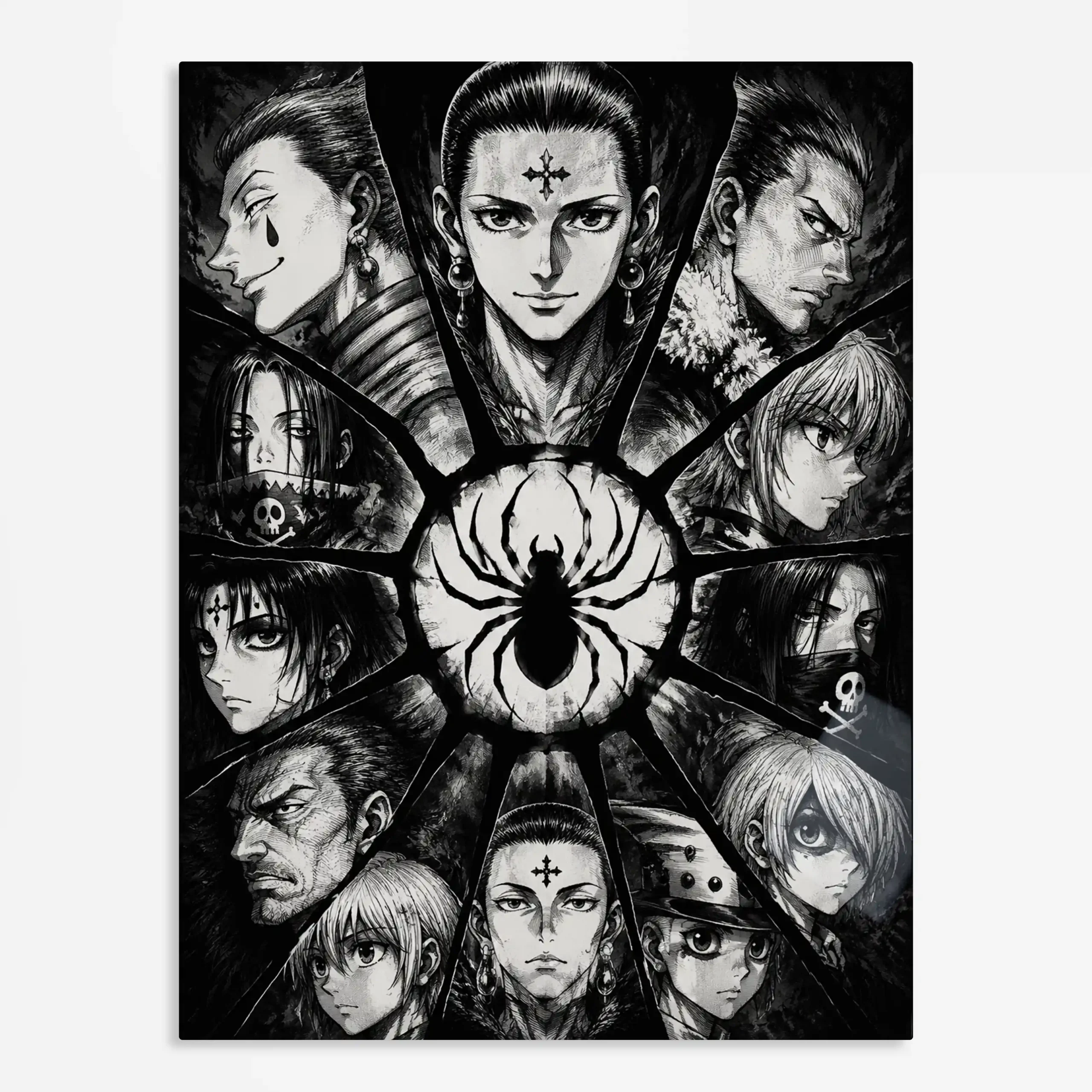 anime metal poster (105) s1 Anime Metal Poster Wall Art
Decor - Shadow Troupe Hunter - Image 1