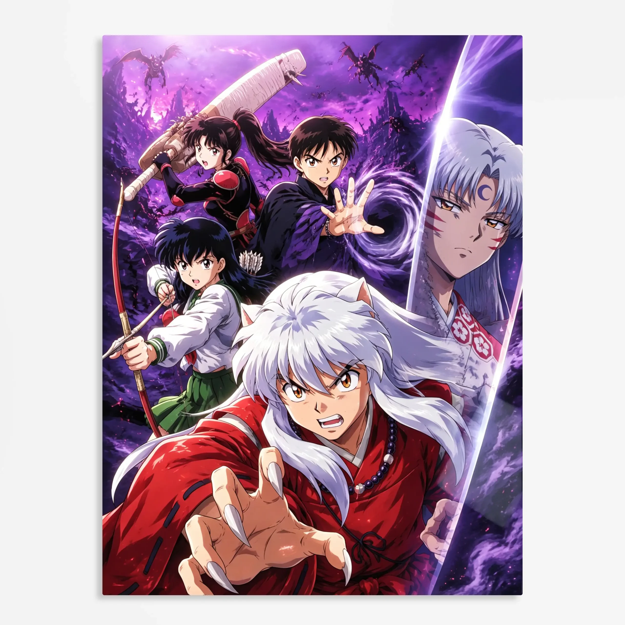 anime metal poster (110) s1 Anime
Metal Poster Wall Art Decor - Half Demon Swordsman - Image 1