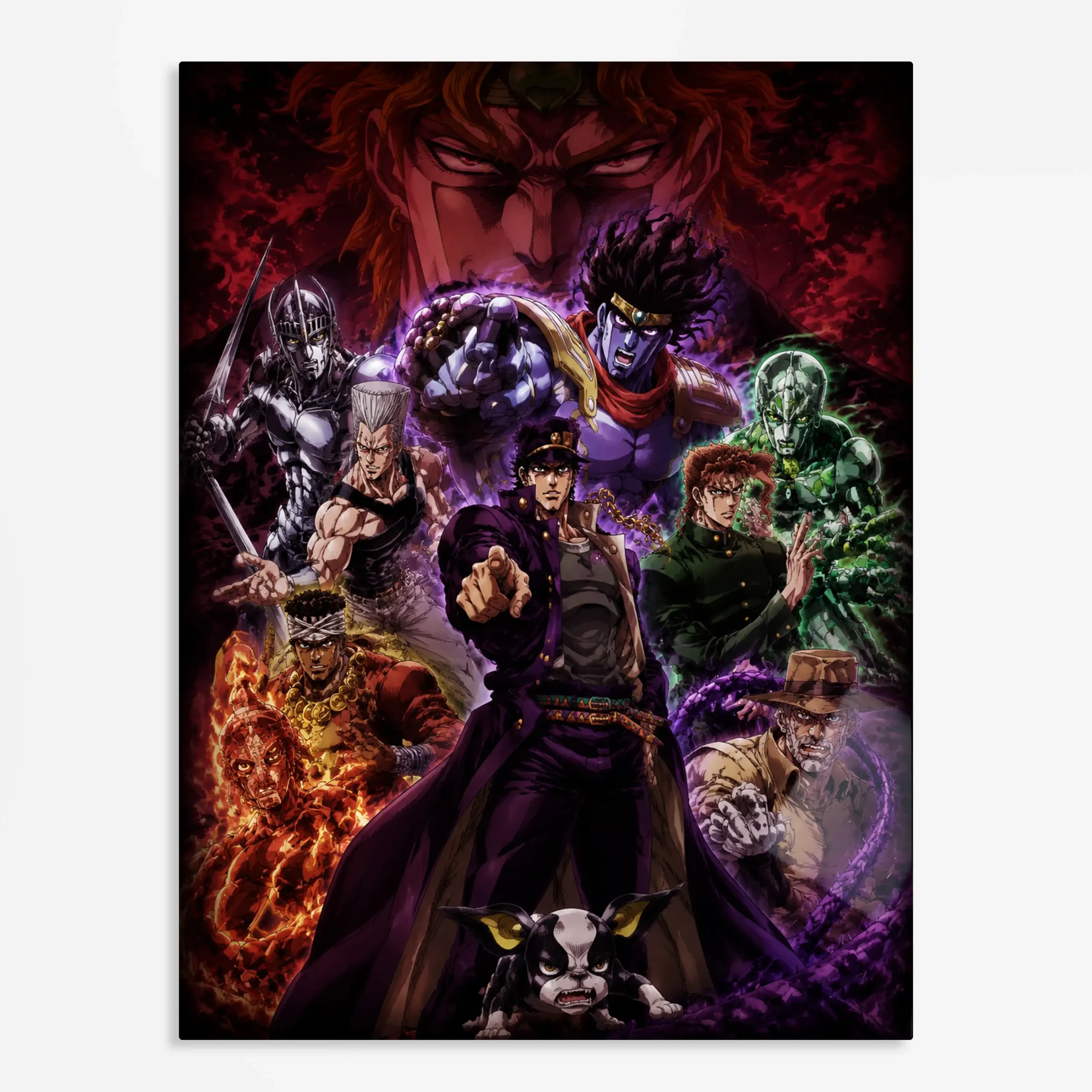 anime metal poster (119) s1 Anime Metal Poster Wall Art
Decor - Star Crusader Team - Image 1