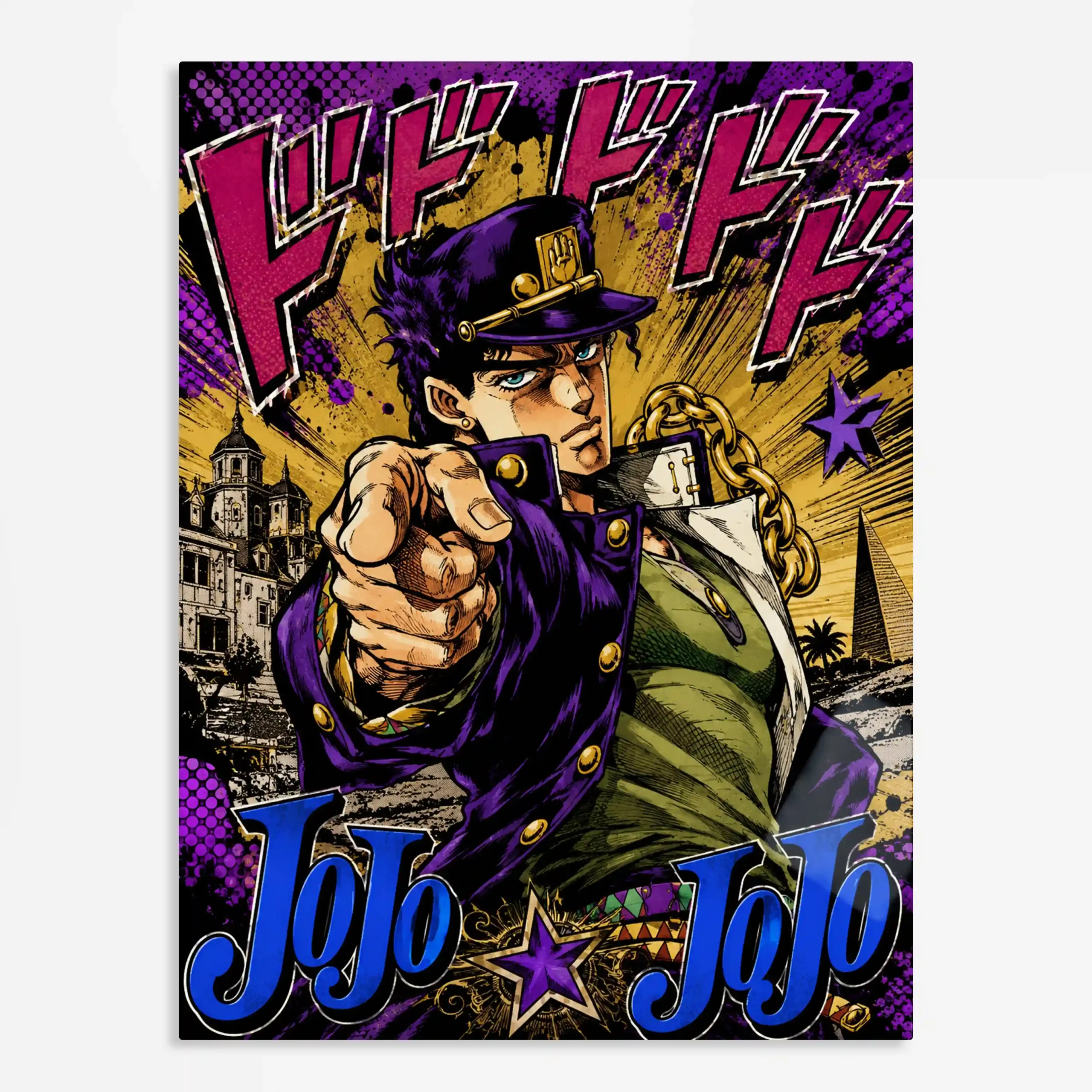 anime metal poster (124) s1 Anime
Metal Poster Wall Art Decor - Hat Pose Hero - B - Image 1