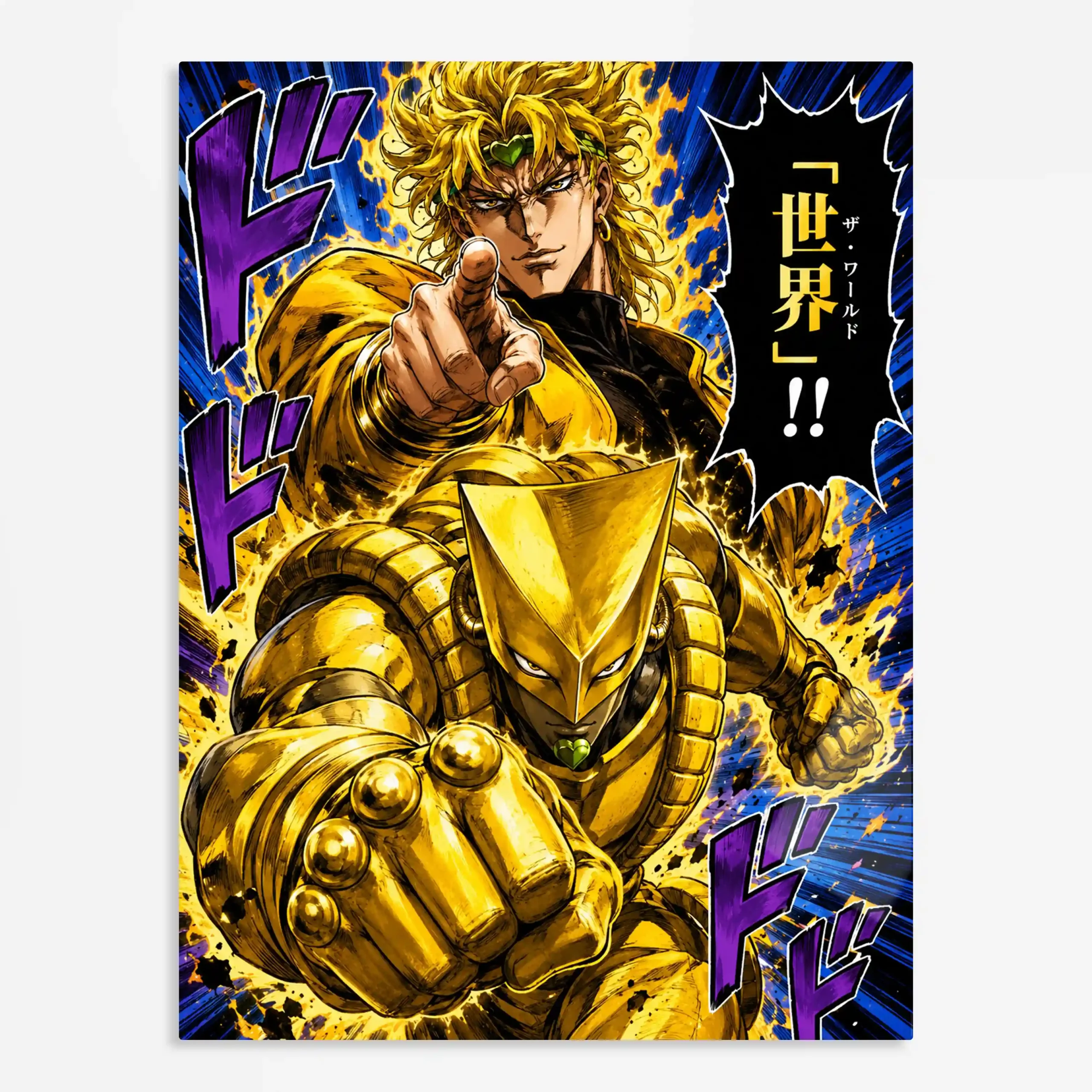 anime metal poster (130) s1 Anime Metal Poster Wall Art
Decor - Vampire Villain Fan - D - Image 1