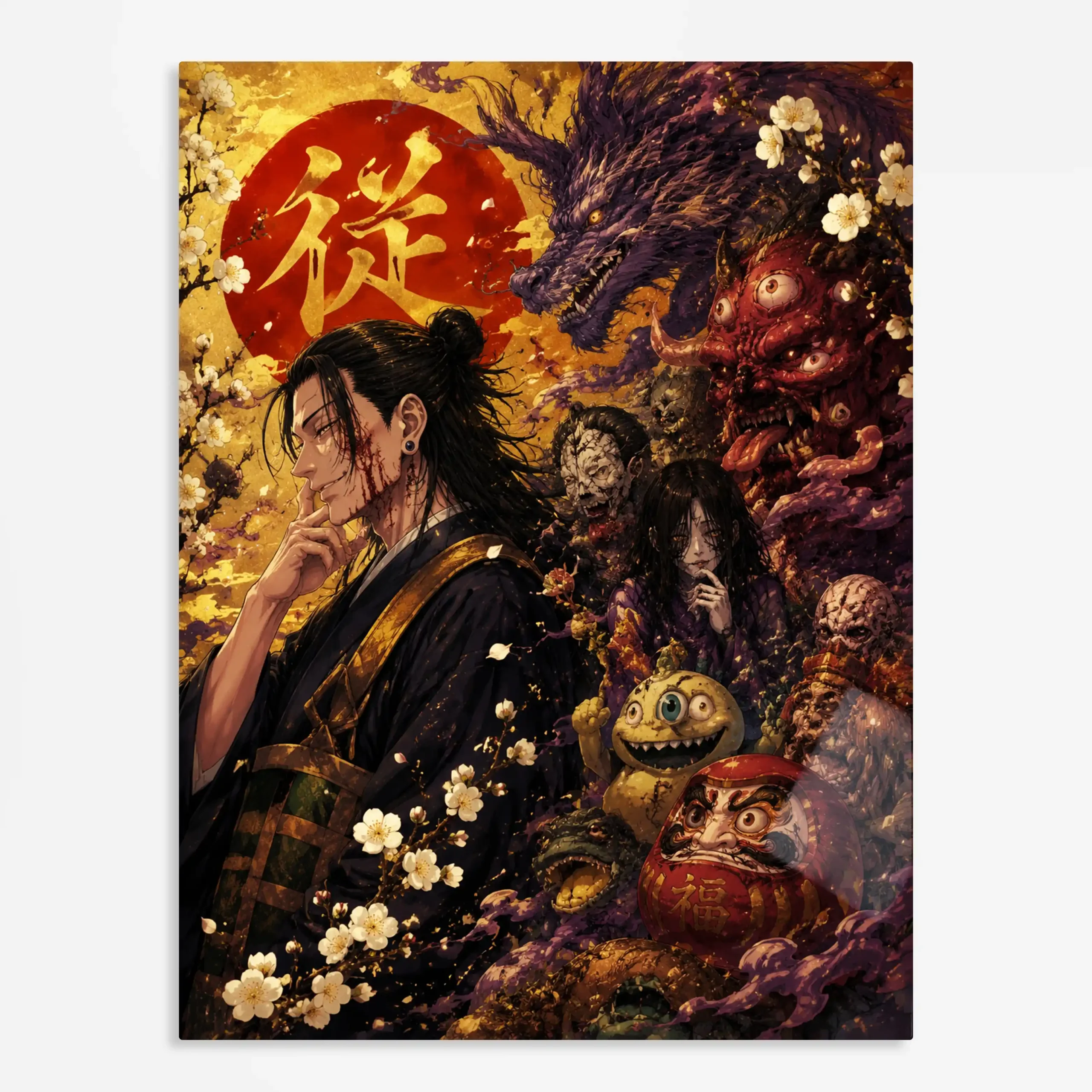 anime metal poster (137) s1 Anime Metal Poster Wall Art
Decor - Cursed Spirit Sorcerer - Image 1
