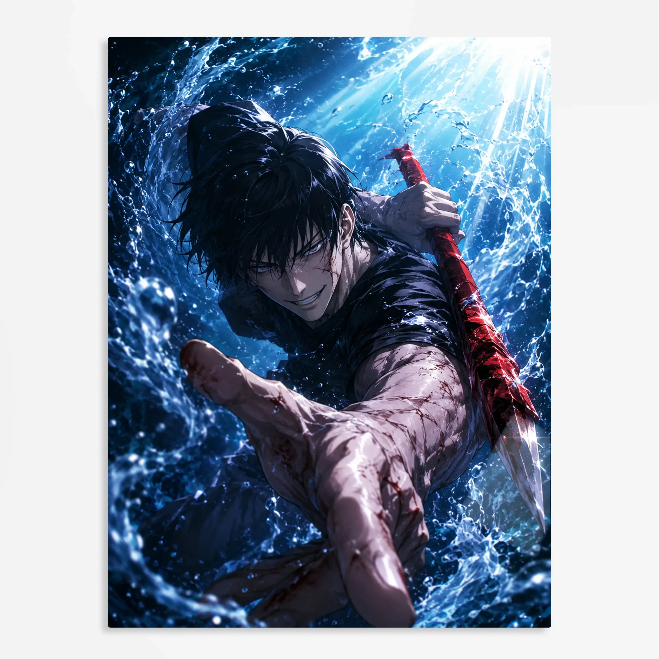 anime metal poster (150) s1 Anime
Metal Poster Wall Art Decor - Sorcerer Assassin Fighter - A - Image 1