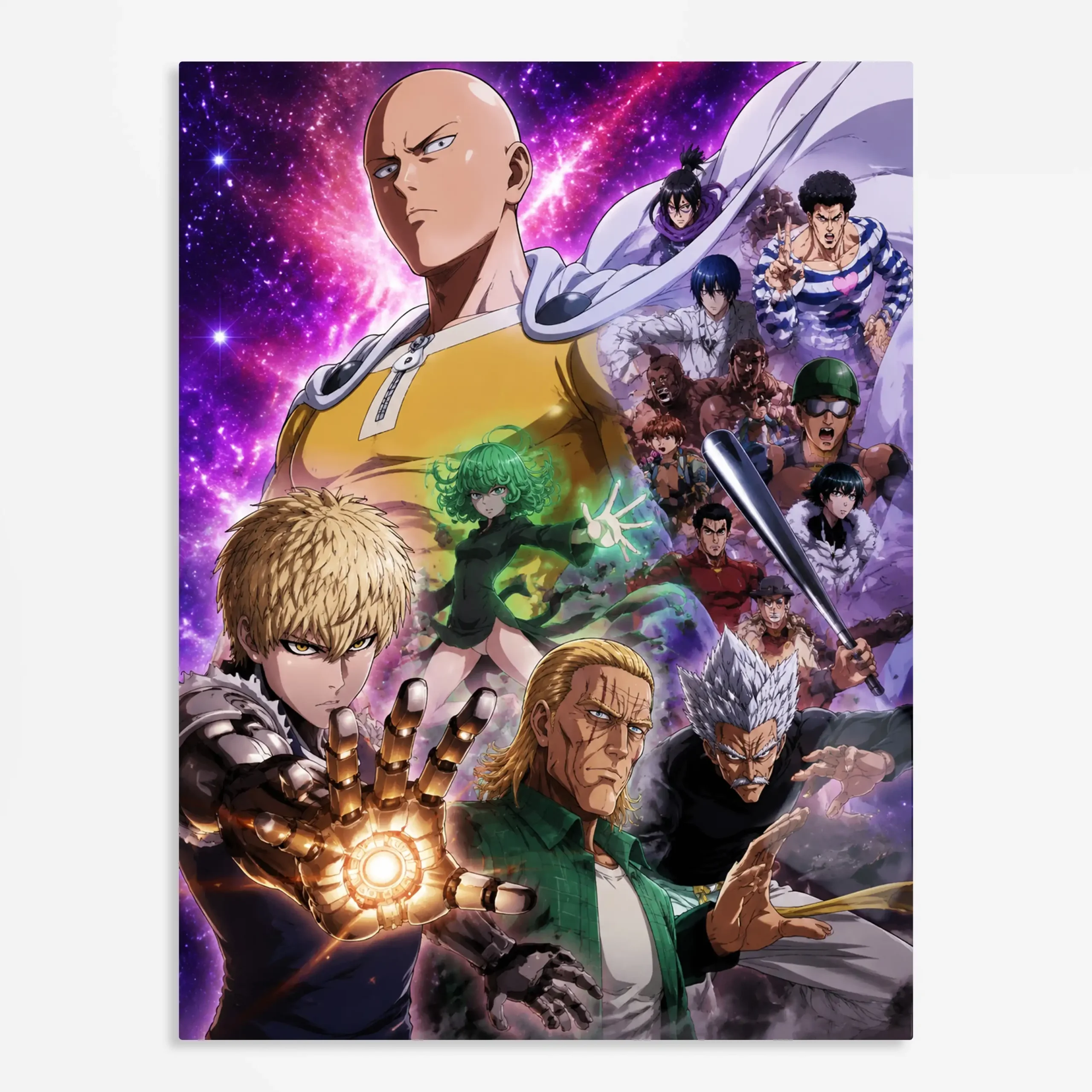 anime metal poster (188) s1 Anime
Metal Poster Wall Art Decor - Bald Superhero Punch - B - Image 1