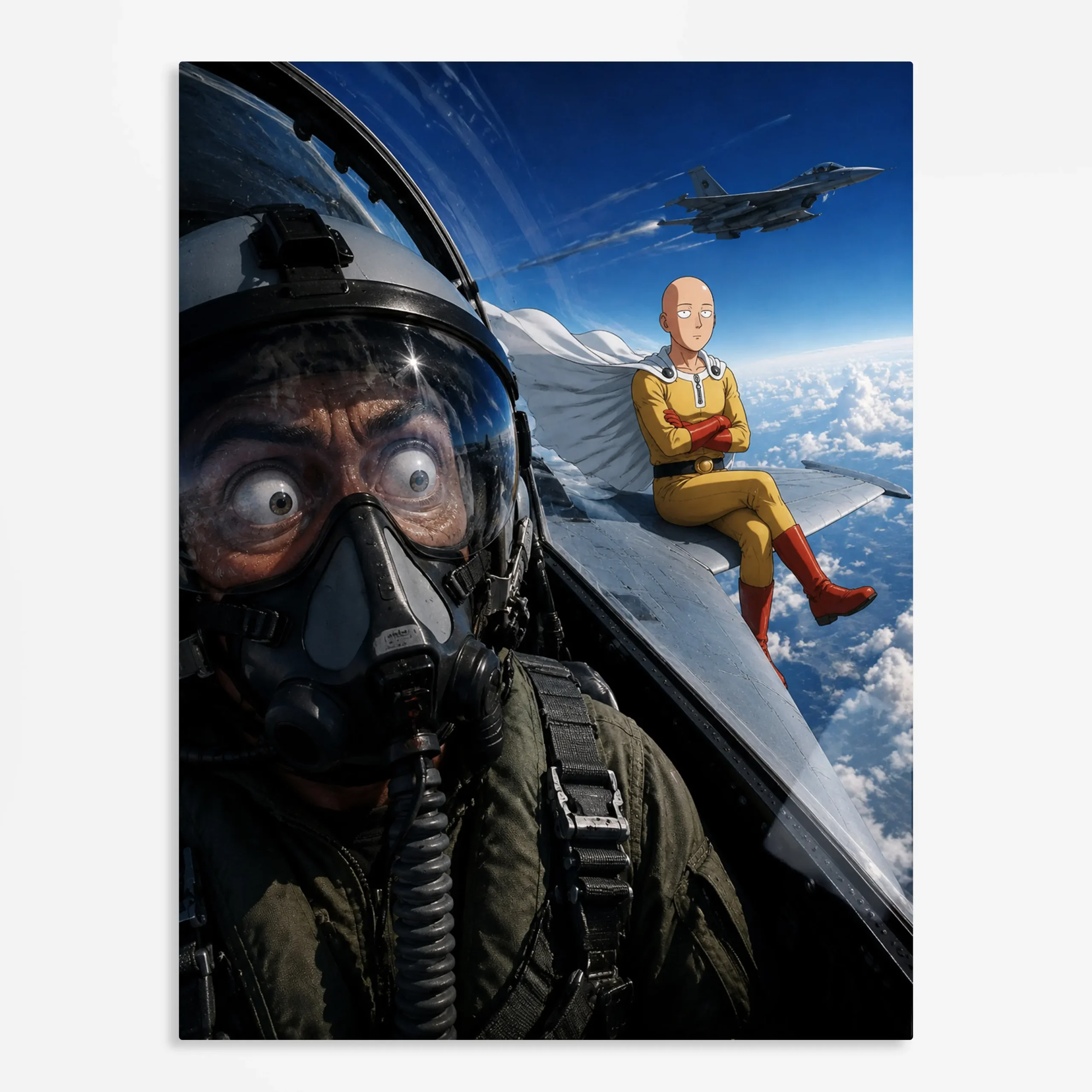 anime metal poster (189) s1 Anime Metal Poster Wall Art
Decor - Bald Superhero Punch - C - Image 1