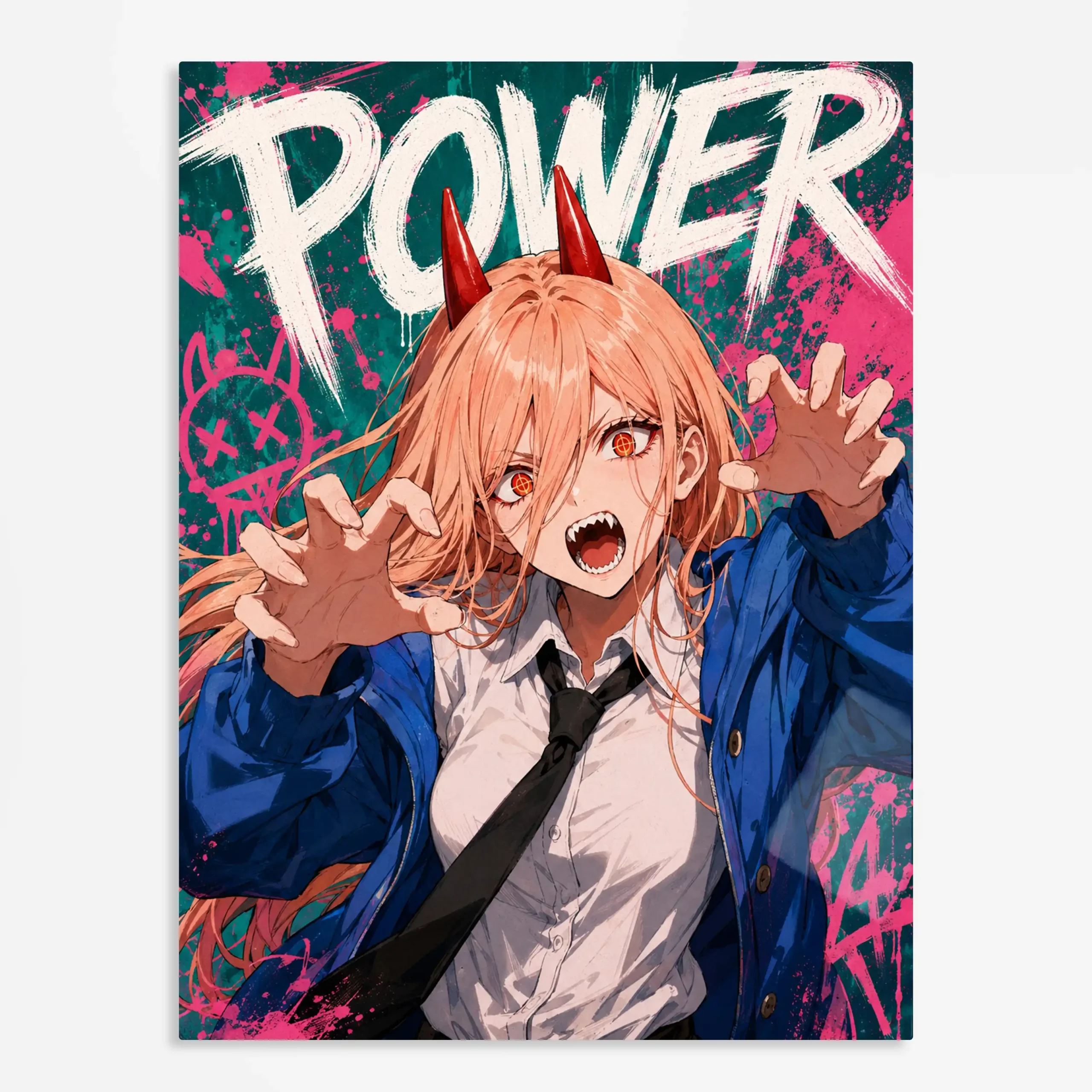 anime metal poster (22) s1 Anime
Metal Poster Wall Art Decor - Blood Devil Girl - A - Image 1