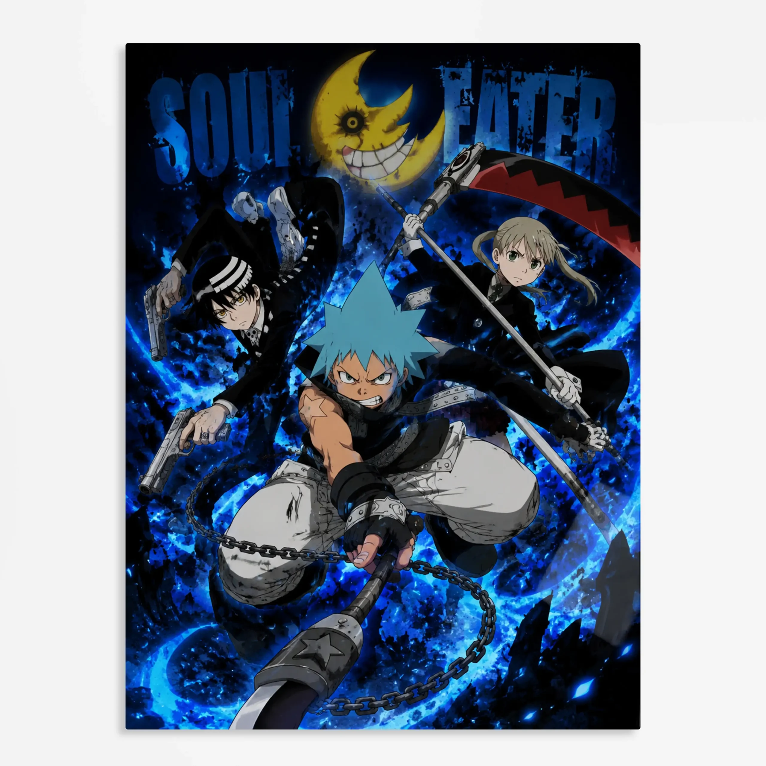 anime metal poster (222) s1 Anime Metal Poster Wall Art
Decor - Soul Weapon Academy - A - Image 1