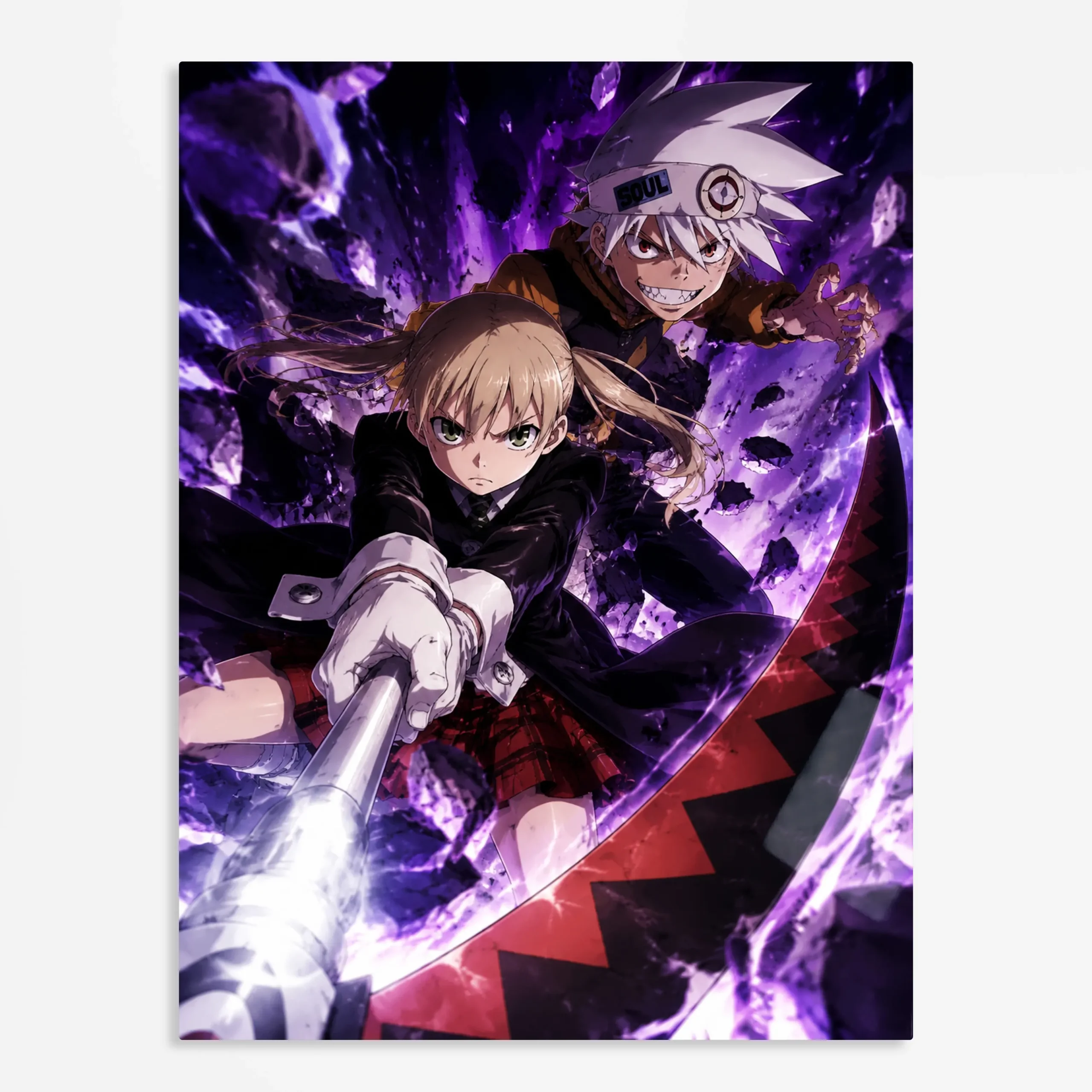 anime metal poster (226) s1 Anime Metal Poster Wall Art
Decor - Soul Weapon Academy - E - Image 1