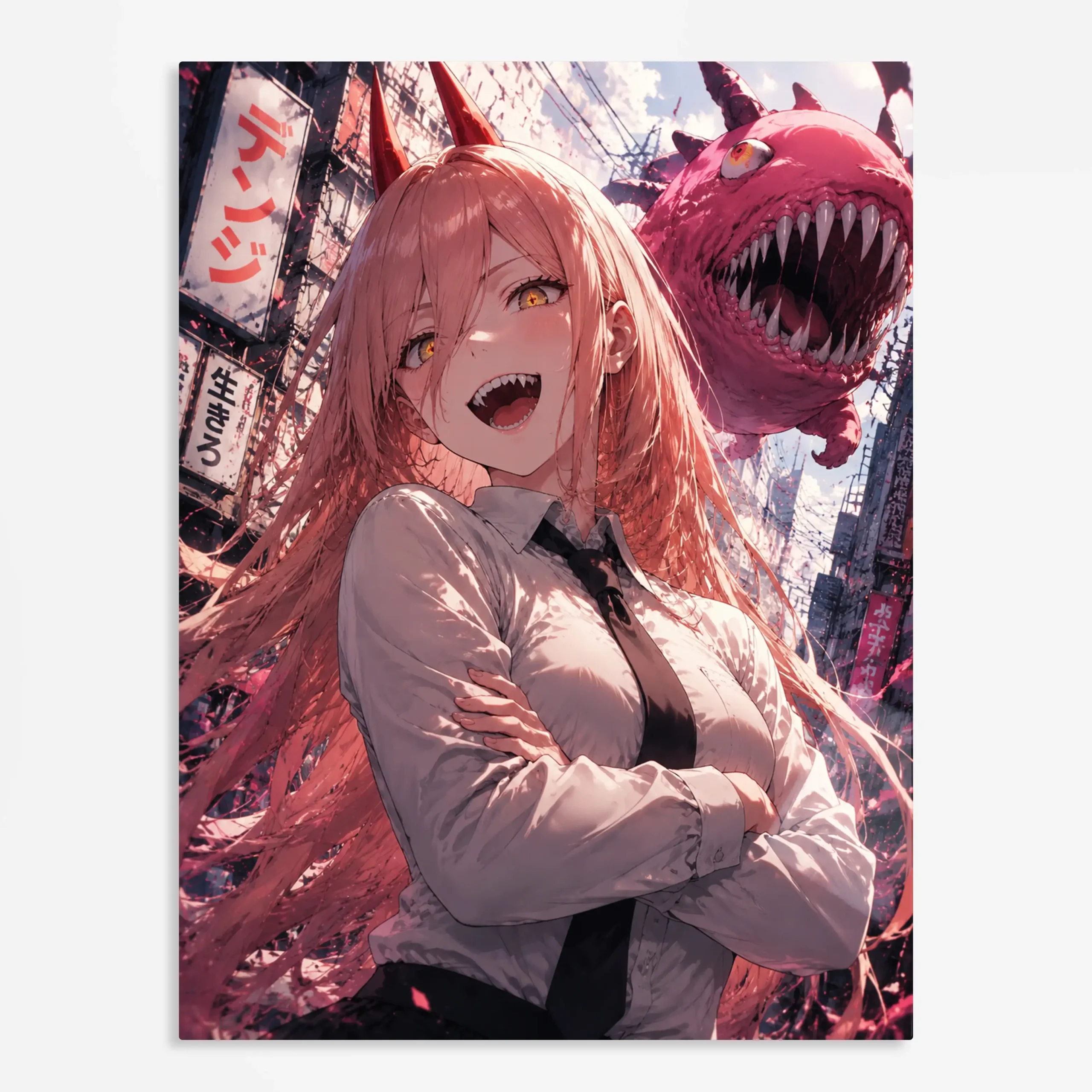 anime metal poster (23) s1 Anime Metal Poster Wall Art
Decor - Blood Devil Girl - B - Image 1