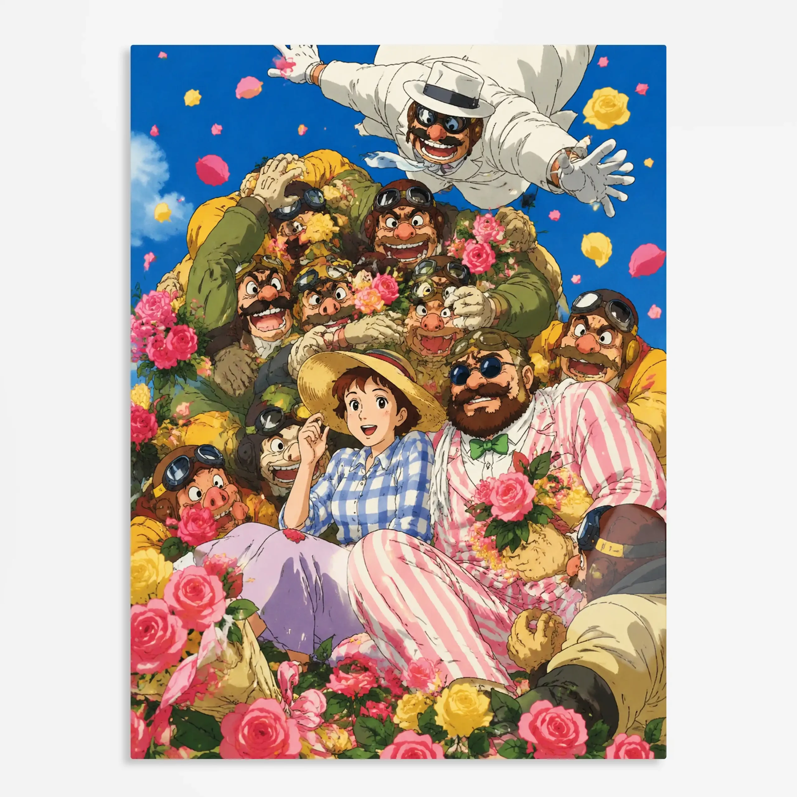 anime metal poster (233) s1 Anime
Metal Poster Wall Art Decor - Red Flying Pig Pilot - Image 1