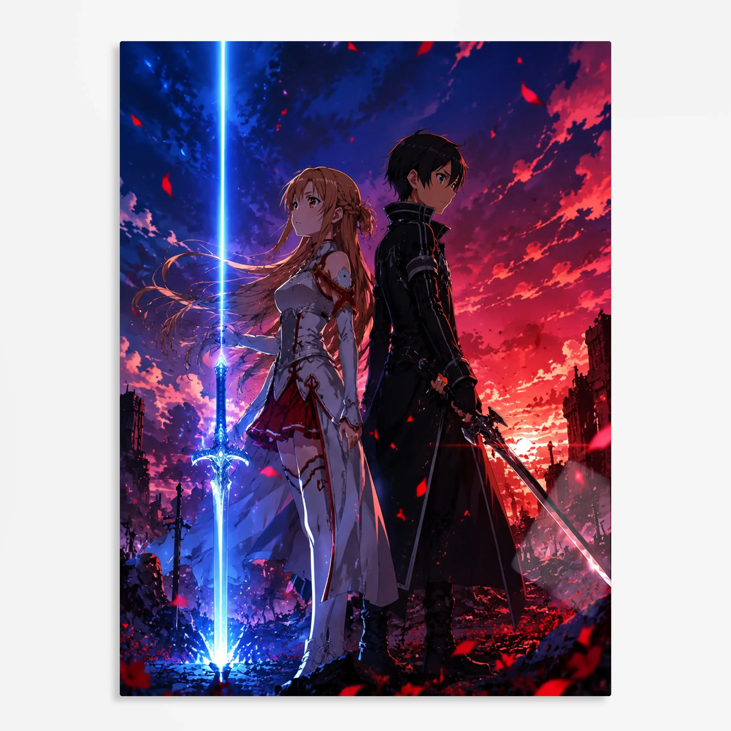 anime metal poster (239) s1 Anime
Metal Poster Wall Art Decor - Virtual Sword Hero - A - Image 1