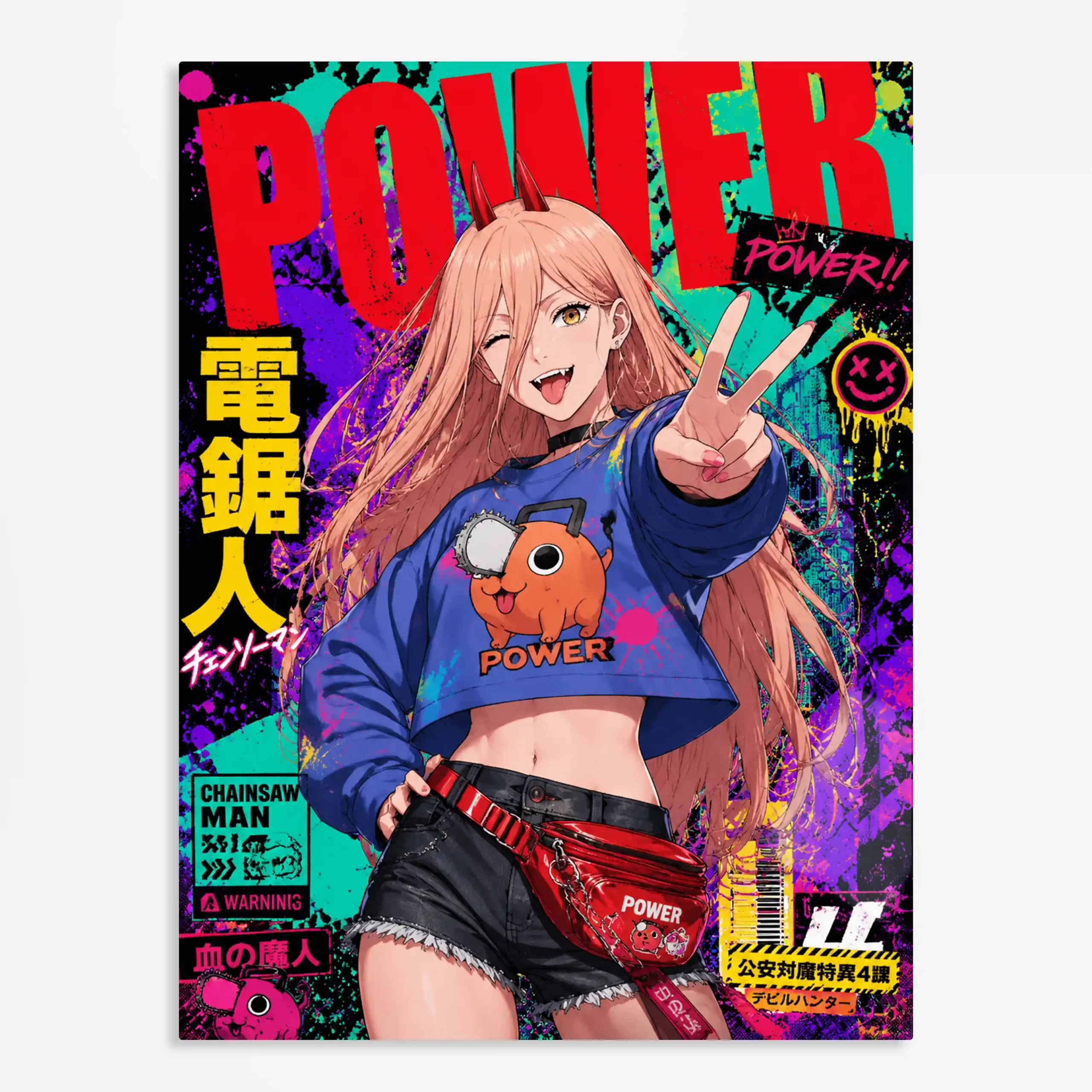 anime metal poster (24) s1 Anime
Metal Poster Wall Art Decor - Blood Devil Girl - C - Image 1