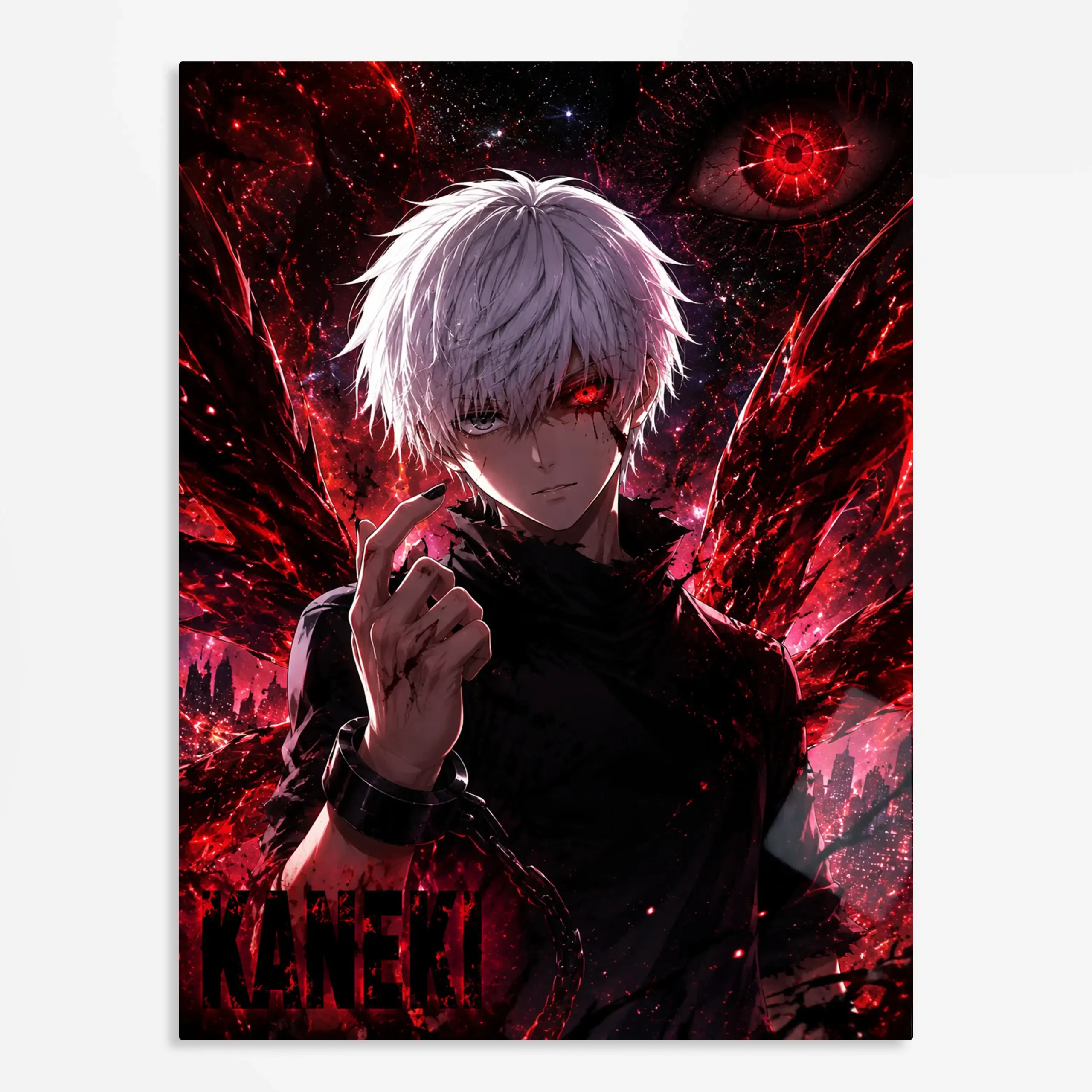 anime metal poster (246) s1 Anime Metal Poster Wall Art
Decor - Dark Ghoul Mask - D - Image 1