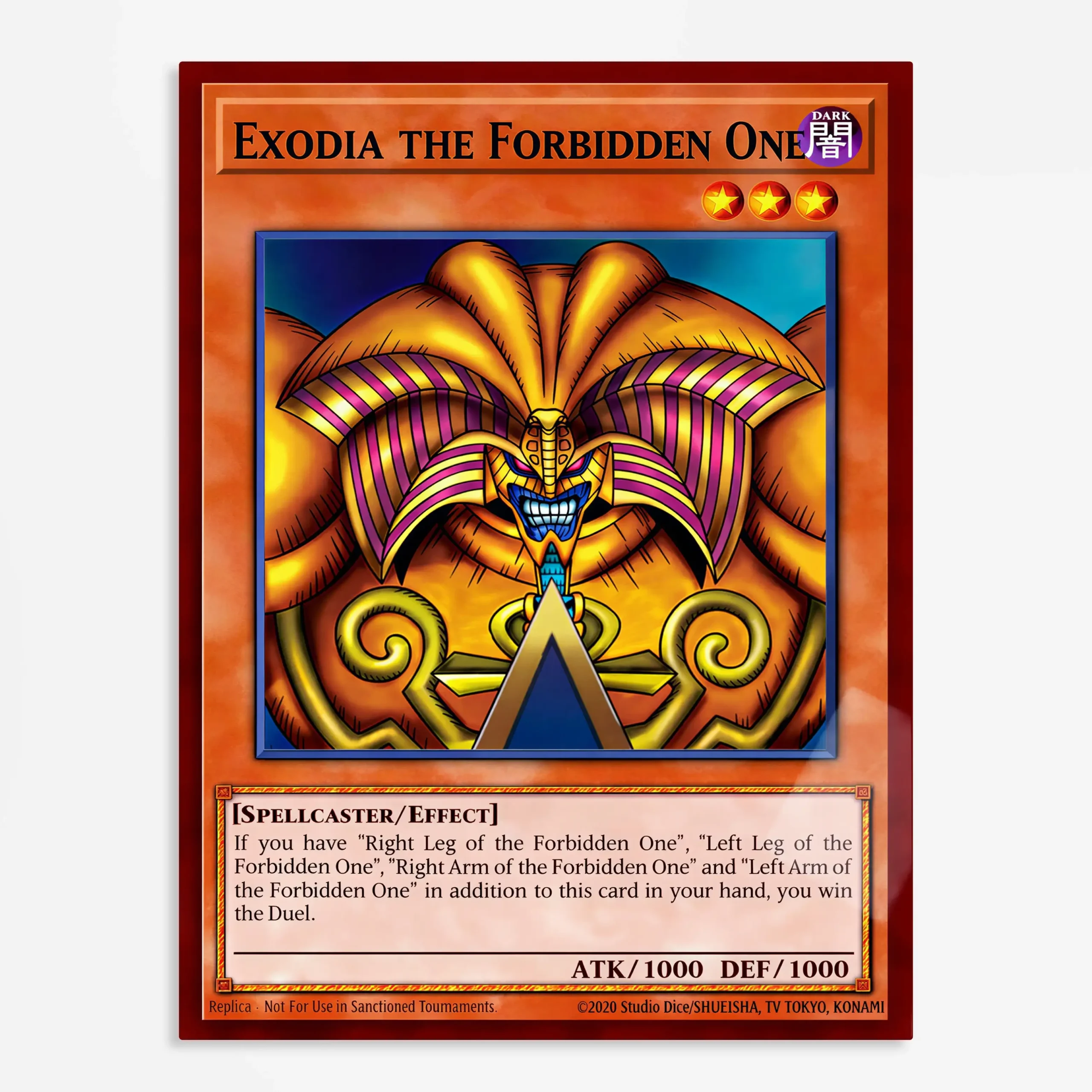 anime metal poster (248) s1 Anime Metal Poster Wall Art
Decor - Forbidden Giant Duel Card - Image 1