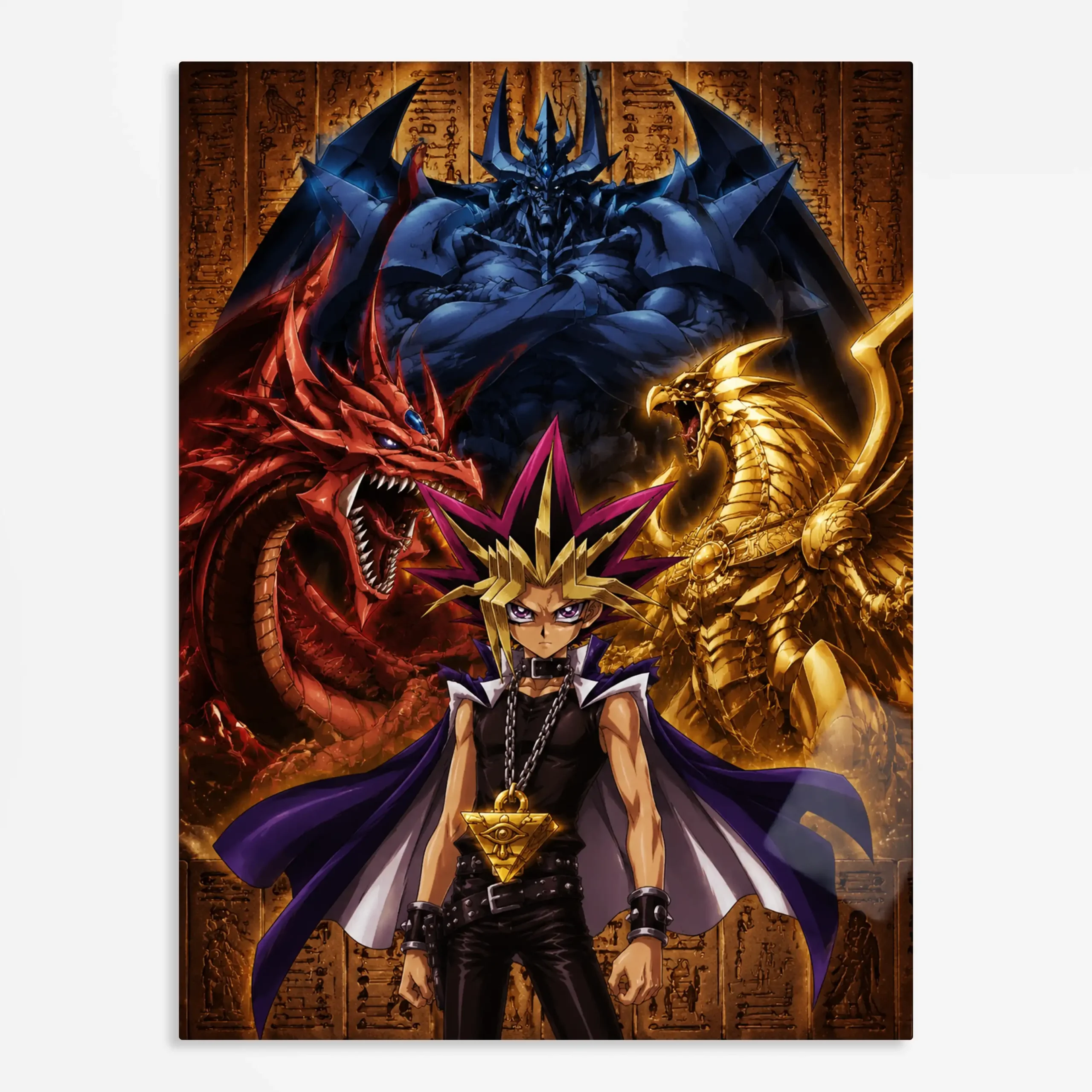 anime metal poster (254) s1 Anime Metal Poster Wall Art
Decor - Duel Card Fan - C - Image 1