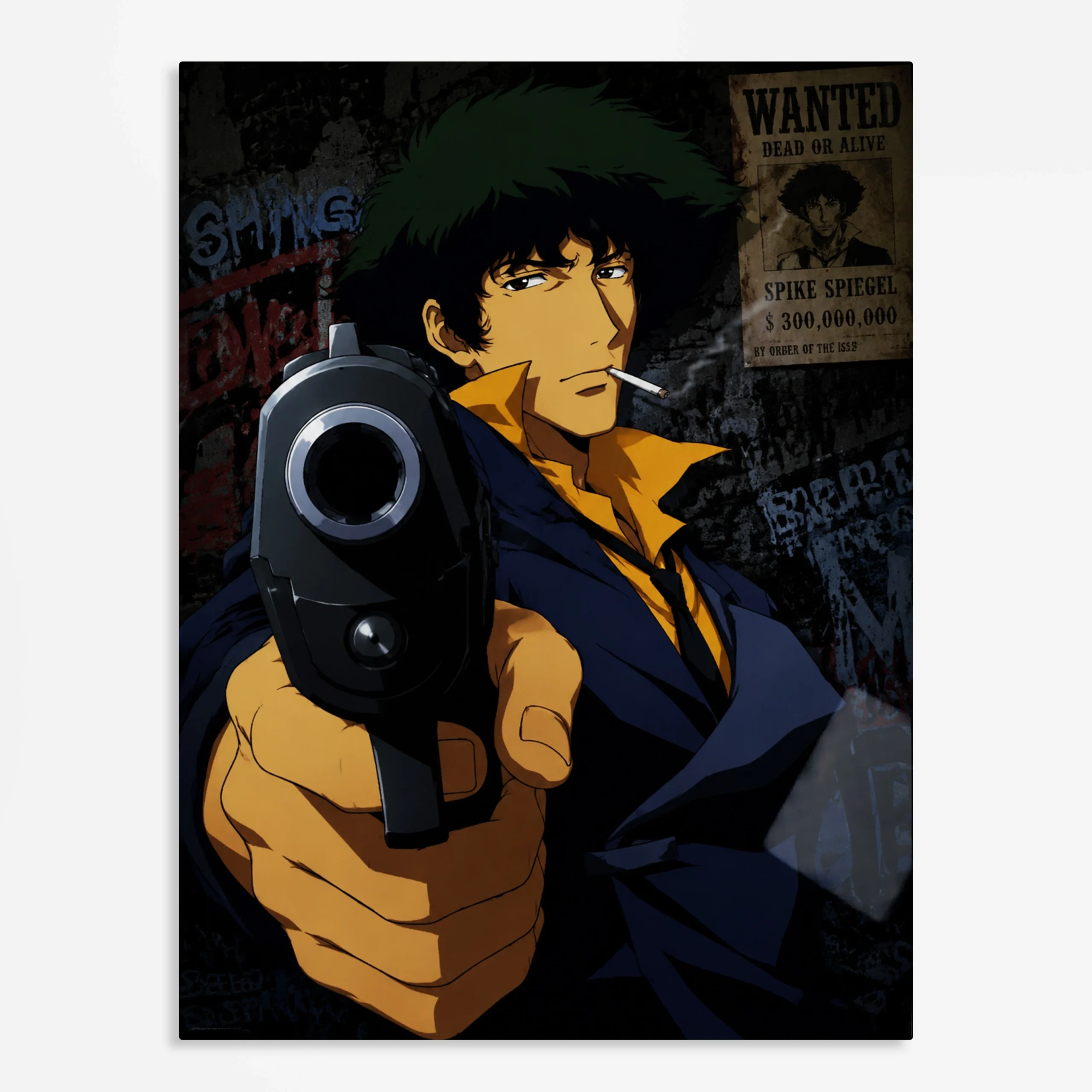 anime metal poster (29) s1 Anime Metal Poster Wall Art
Decor - Space Bounty Hunter - C - Image 1