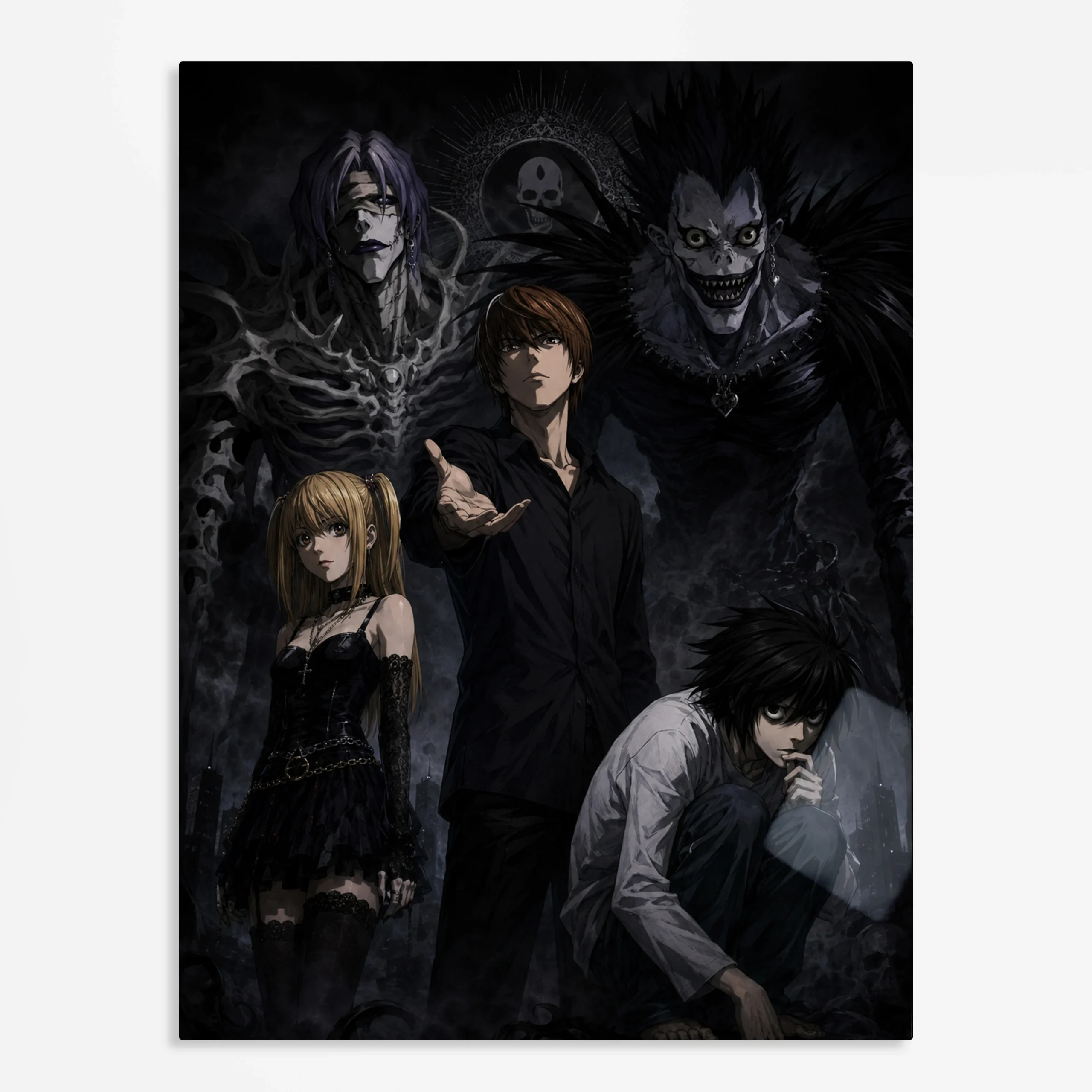 anime metal poster (39) s1 Anime Metal Poster Wall Art
Decor - Dark Notebook Fan - E - Image 1